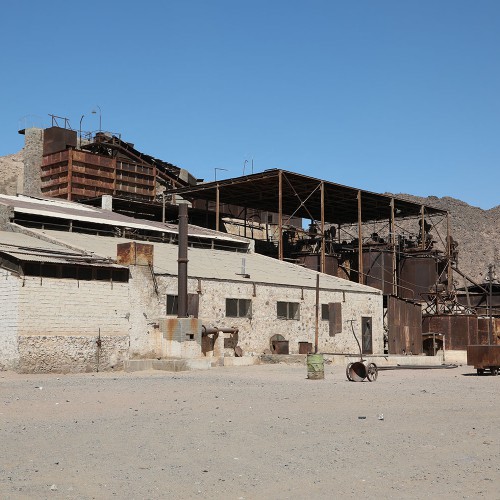 El Sid Project - Old processing plant at the El Sid mine - dating from the late 1940s