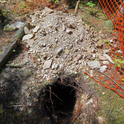 Sunbeam Project - Waste rock excavated circa 1900