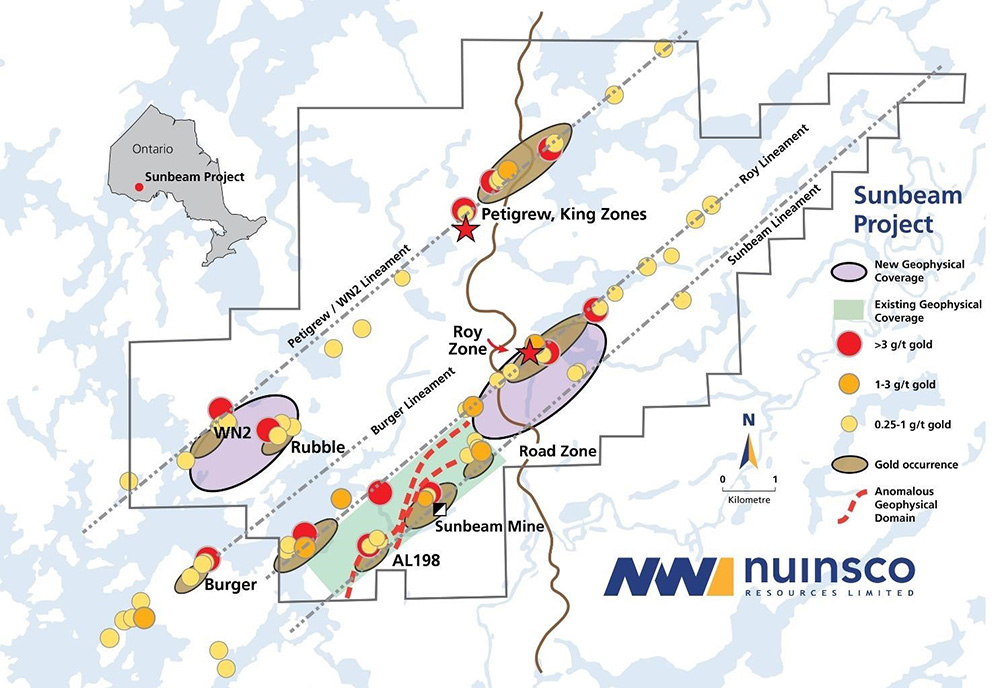 Sunbeam Project Map