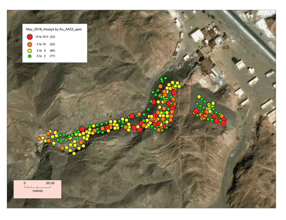 El Sid Project sample location distribution.